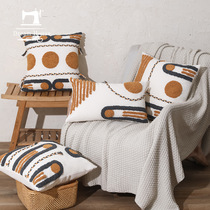 Exotic Moroccan living room sofa backrest waist pillow decoration B & B hotel tufted pillow bedside cushion cover