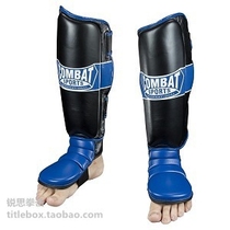 (Shipped from the United States)Original imported COMBAT fighting leggings Muay Thai sanda MMA leggings bone protection calf protection