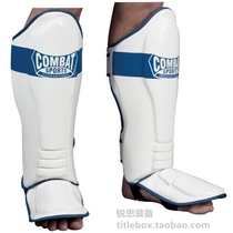 (Shipped from the United States)Original COMBAT fighting shin guard bone Muay Thai SANDA MMA LEG guard white calf guard