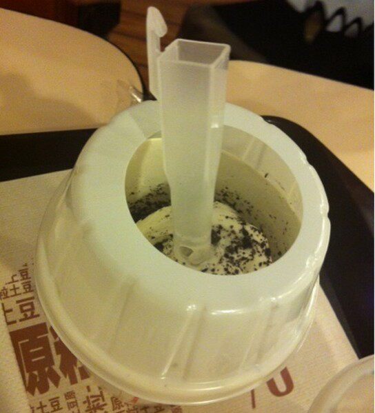 一次性勺子 冰淇淋勺麦当劳麦旋风配套勺子 加厚pp 0.3元/支