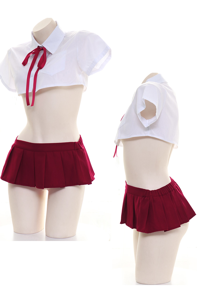 太甜了冲鸭,学生jk制服 超短衬衣套装睡衣睡裙短裙家居服