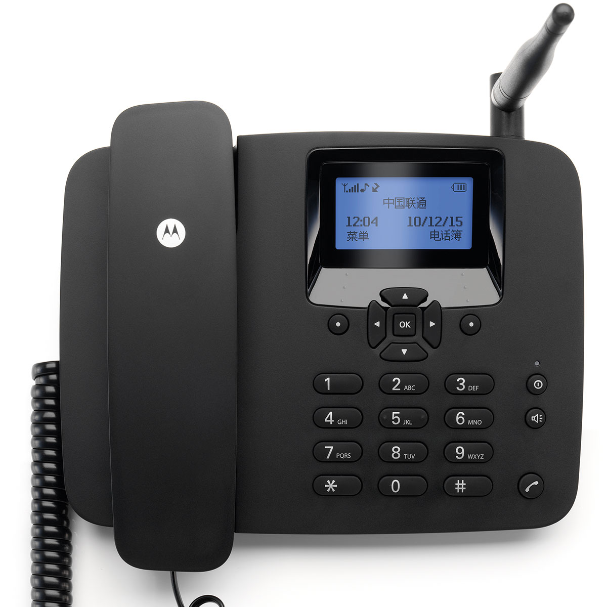 摩托罗拉fw200l 移动无线座机 移动联通插卡电话机 sim卡无线固话