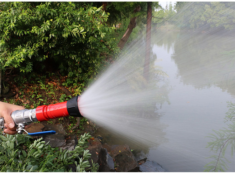消防园林绿化浇水浇花浇菜灌溉水枪水泵一寸喷头撒洒水浇地抽水机