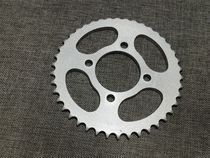 Suitable for GS125 speed-up GN125 modified gear EN125 sharp j125k Diamond leopard tooth sprocket chain disc