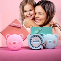 Children put teeth box teeth containing milk tooth box boy girl Child swap box Fetal Hair Wool Cord Collection Preservation Bottle