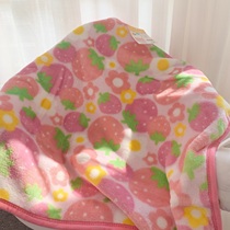 Super cute cartoon blanket blanket velvet autumn and winter Four Seasons pet adult baby can use VIP than Bear