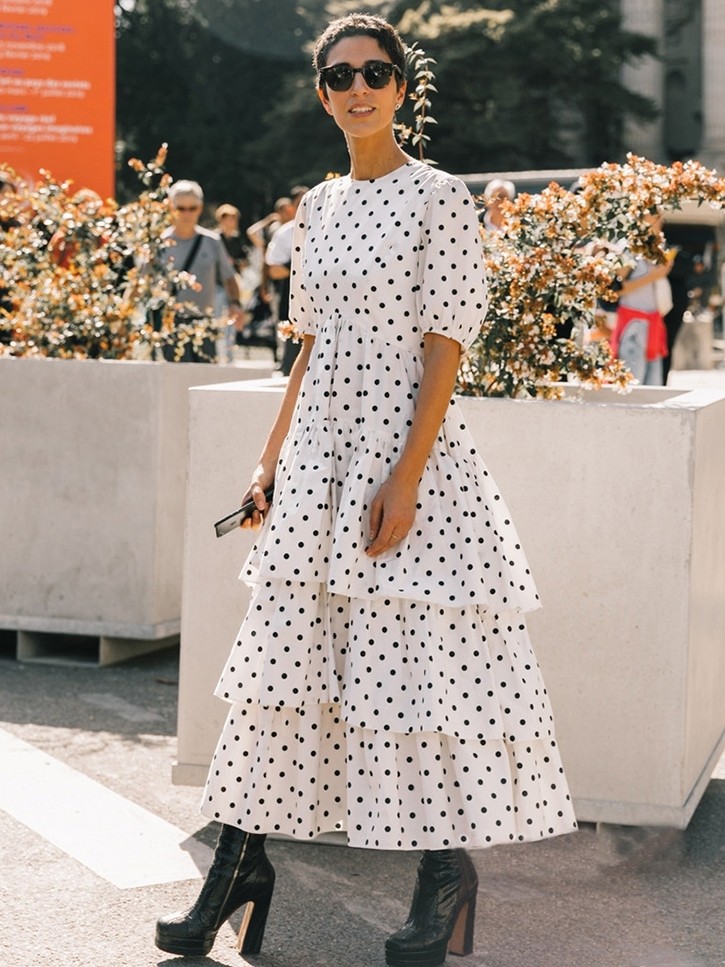 fleurwood雪纺蛋糕裙