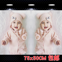 Baby poster pregnant woman pregnant woman beautiful cute baby baby painting bb prenatal education Big Picture wedding room wall sticker