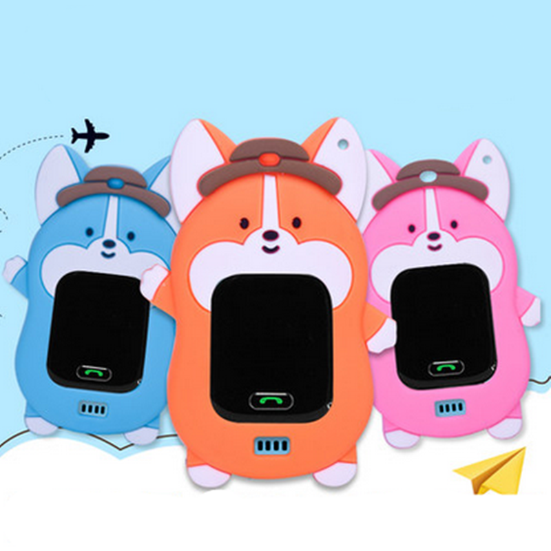 适用小天才儿童电话手表表带y02y03儿童挂套脖子卡通吊坠硅胶壳