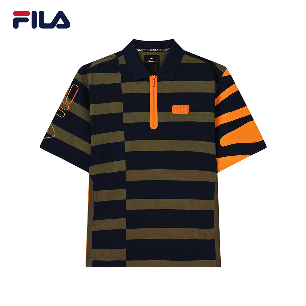 filax31philliplim斐乐官方男子短袖polo衫2021年秋季polo