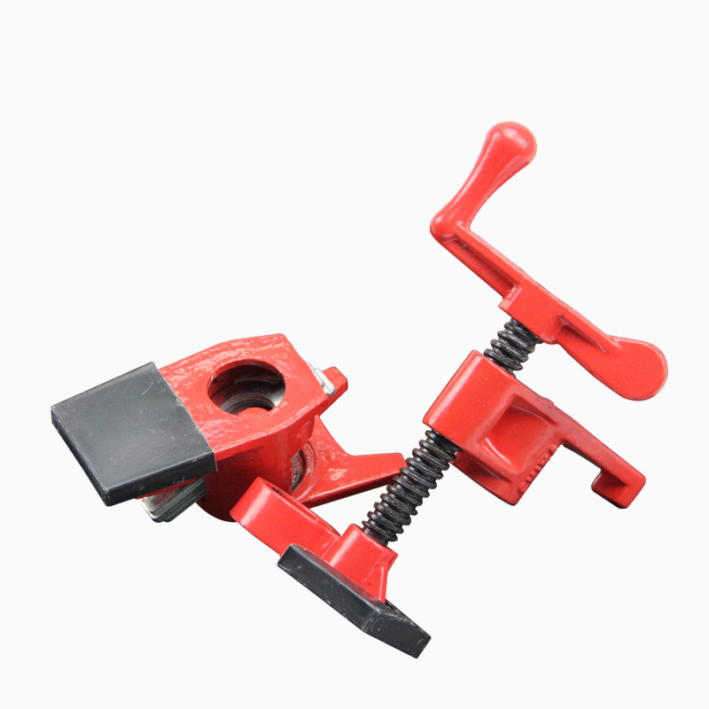 重型强力水管夹固定夹快速多功能木工夹子夹紧器加长木工拼板夹具