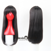 Goddess news record 4 days city Yukiko Charming black long hair high temperature silk wig cos wig