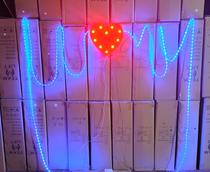 Power generation bicycle wedding anniversary surprise water colorful lights with net red suction lights love mood seven nights