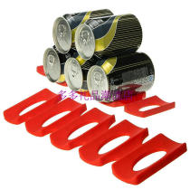 Silicone wine rack anti-collision beer pad silicone refrigerator pad red wine cans silicone pad mineral water bottle pad red wine pad