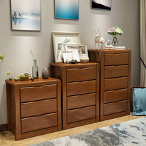 Solid Wood Five Bucket Closet Bucket Closet sitting room Corner Cabinet Locker cabinet Drawers Cabinet Chest of drawers Chinese Bedroom Minimalist