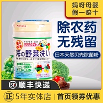 Japanese Hanfang Shell Powder Natural Washing Fruits And Vegetables Other Than Bacteria Wash Vegetable Powder To Remove Residual Pesticide Wild Vegetable Cleaning Powder