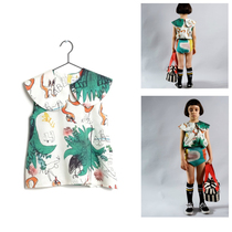 wolf rita 19 spring and summer childrens big collar shirt super good looking