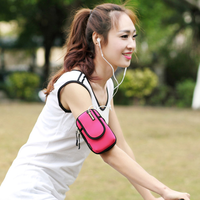 Outdoor sports running mobile phone arm bag men and women sports fitness arm cover Apple 7 universal mobile phone cover wrist bag Outdoor sports running mobile phone arm bag men and women sports fitness arm cover Apple 7 universal mobile phone cover wrist bag