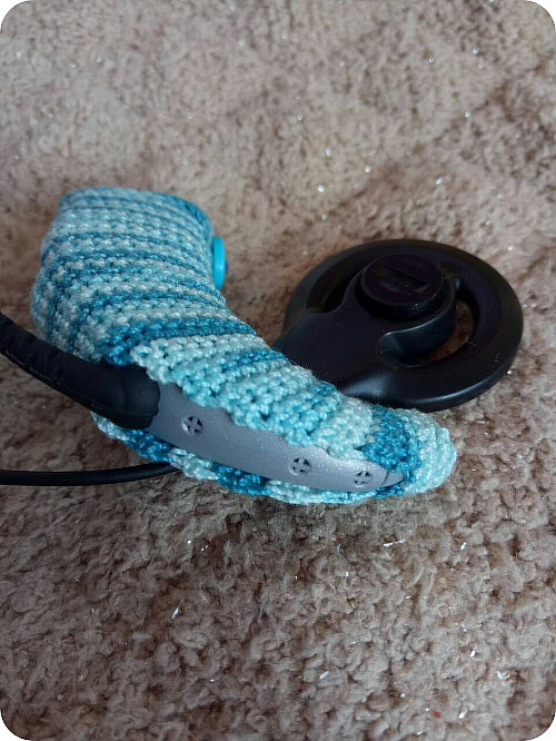 澳大利亚第四代人工耳蜗套可直接拆卸电池防静电亚麻线手工耳蜗套_双