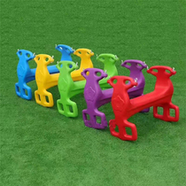 Kindergarten outdoor hanging chair baby I-shaped swing plate childrens tire rocking chair outdoor swing accessories seat