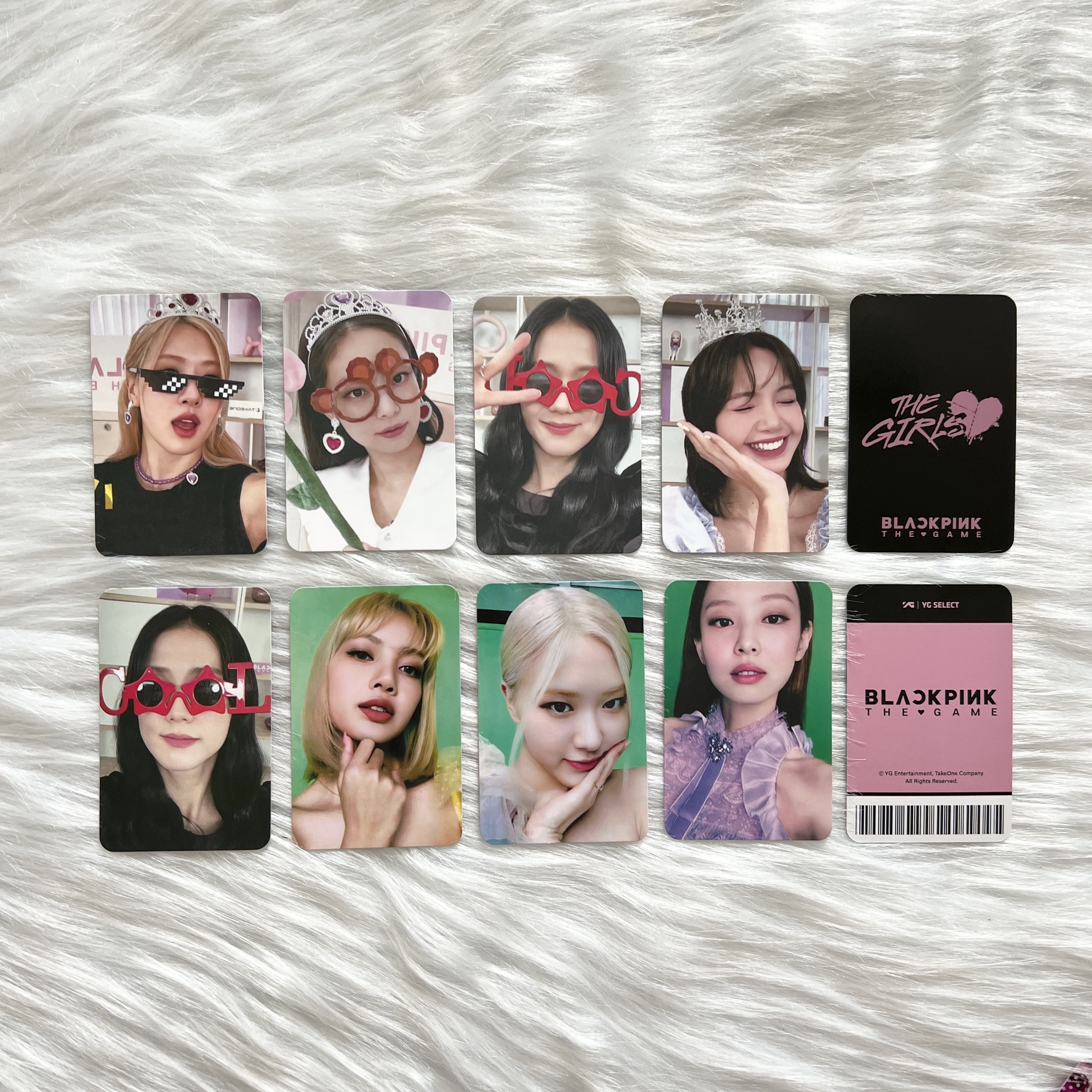 blackpink七周年铁盒磁带黑粉版Yg特典卡包邮k4小卡rose朴彩英