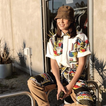 Special clearance Cav Empt CE short sleeve shirt coat day tide computer barrage printing beach holiday loose