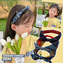 Childrens hair band summer thin female tie hair bow headgear Korean girl cute summer hair band girl hair accessories