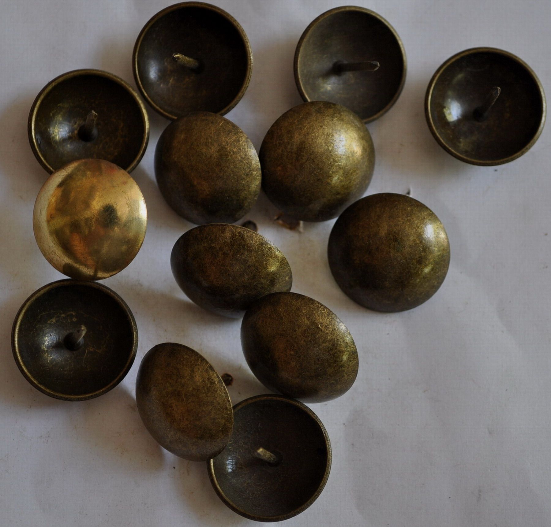 仿古镀铜泡钉铜五金配件古铜图钉装饰钉门钉沙发钉大头钉按钉