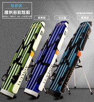 Fishing gear 1 2 1 25 meters double layer ultra-light waterproof wear-resistant canvas big belly outdoor fishing gear fishing rod sea rod bag
