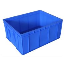 Guangzhou industrial turnover box rectangular thickened large storage box with lid storage box plastic basket logistics frame