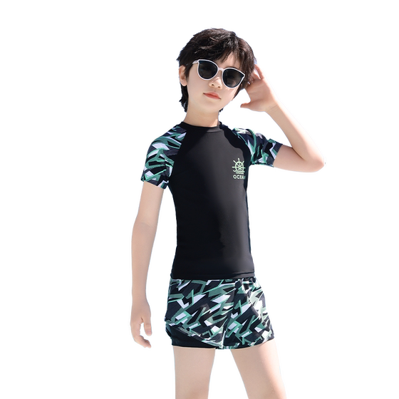 Children's swimsuits, boys split boys swimsuits, medium and big teenagers, summer 2025 new double-layer swimming trunk suits
Children's swimsuits, boys split boys swimsuits, medium and big teenagers, summer 2025 new double-layer swimming trunk suits