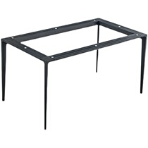 Italian rock table feet light luxury aluminum foot desk and foot simple marble table leg base bracket customized