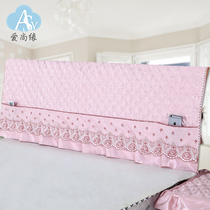 Bed cover Simple and modern 1 8m bed cover Dust cover 1 5m1 2m Bed back cover Protective cover Bed cover