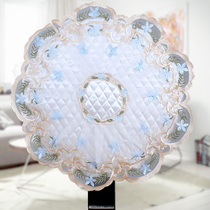 Pastoral fabric household desktop vertical fan cover All-inclusive floor-to-ceiling fan cover dust cover round protective cover
