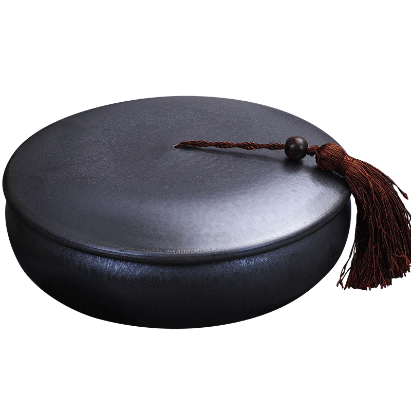 Jingdezhen ceramic tea pot pu 'er tea, green tea tea urn tea tea cake box of large general seal storage tanks