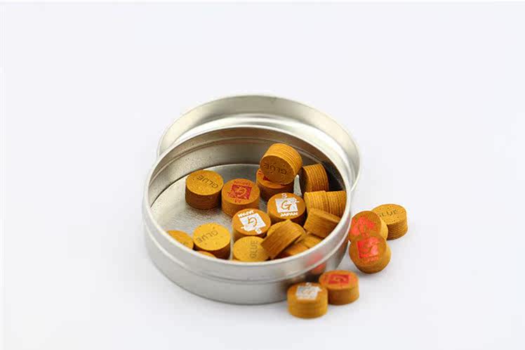 g2 皮头九球杆皮头 美式台球杆头 多层猪皮