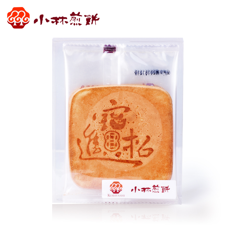 上海特产小林煎饼吉祥煎饼115g*5包 鸡蛋薄脆煎饼干休闲零食小吃产品展示图4