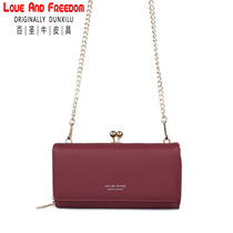 Chain wallet 2020 new Korean version ladies student single shoulder bag multi-position mobile phone bag fashion long style handpicked