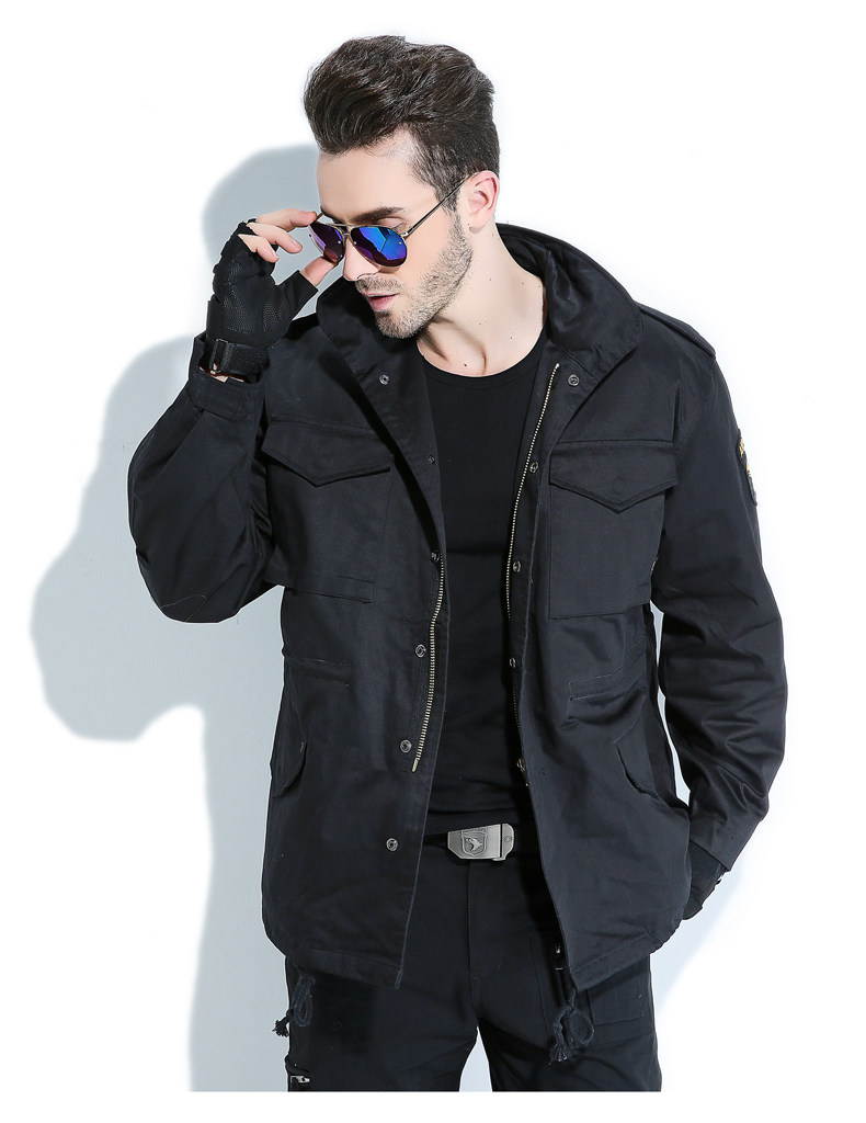 m65可加内胆战术风衣宽松立领耐磨耐刮防风保暖68元包邮促销