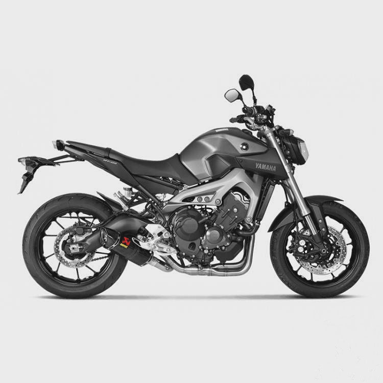 雅马哈 mt-09/fz-09/xsr900 天蝎改装全段回压排气管/低沉排气管