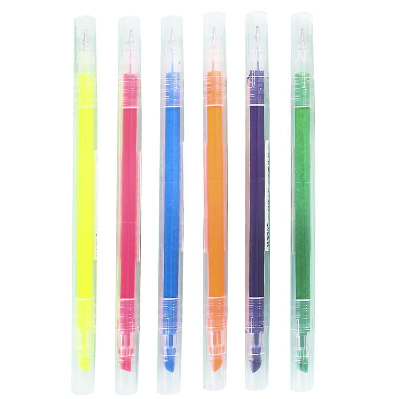 chenguang stationery color fluorescent pen marking key pen students use marking pen color pen to roughly mark the key set button / plug