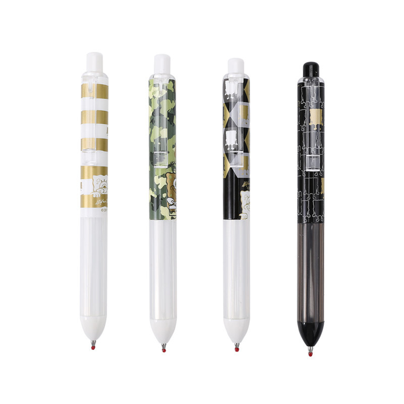 晨光文具中性笔 0.5mm海绵宝宝系列学生水笔按动10支/盒qgph3802