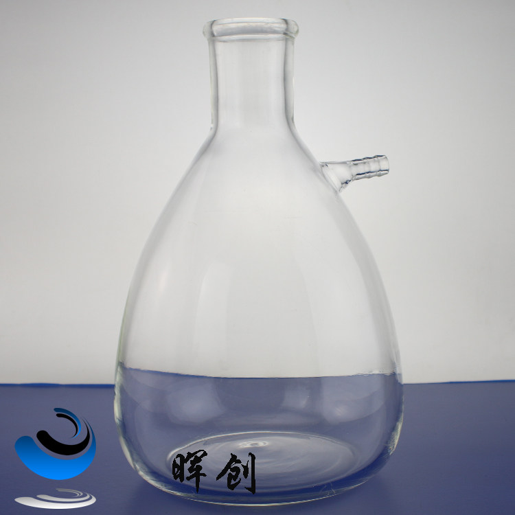 上嘴抽滤瓶 过滤瓶 抽滤瓶 上咀过滤瓶/抽滤瓶 1000ml 真空瓶_双氙