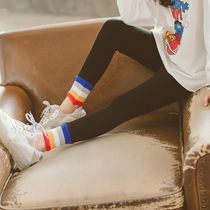 Girl slim stretch leggings middle childrens cotton long pants 2019 autumn new parent-child mother womens clothing