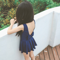 Childrens swimsuit 2021 summer new girls middle-aged baby one-piece swimsuit set parent-child mother and daughter swimsuit