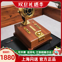 Wu Katyusha Bluetooth Audio Home High Power FM Power Amplifier Retro Wooden Wireless HiFi Desktop Speaker