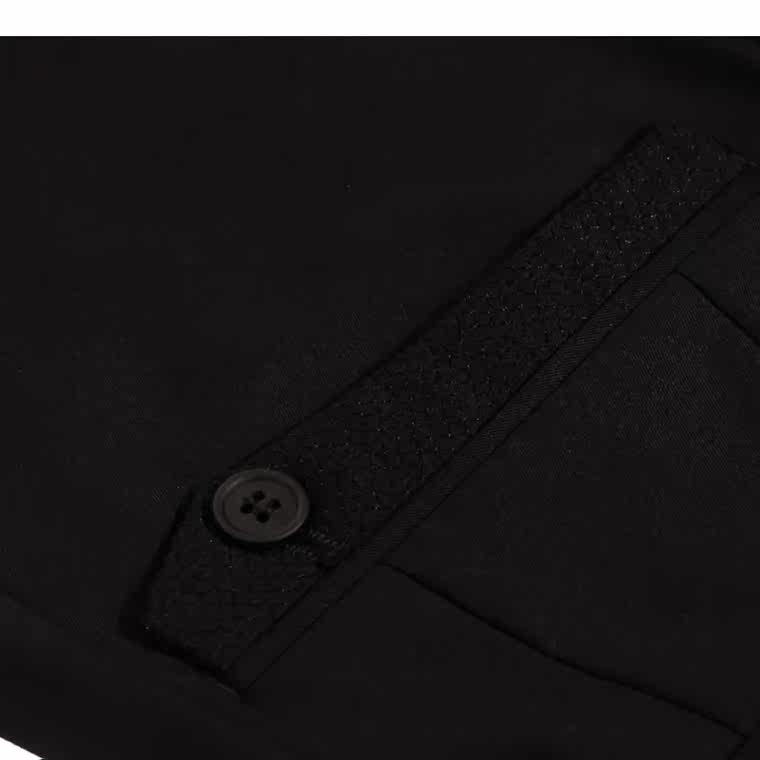 【专柜同款】柒牌修身薄款2015新品商务犀牛褶免烫西裤706B75570