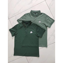 Jihua Monday shirt high-end pique cotton lapel short sleeves reflective logo