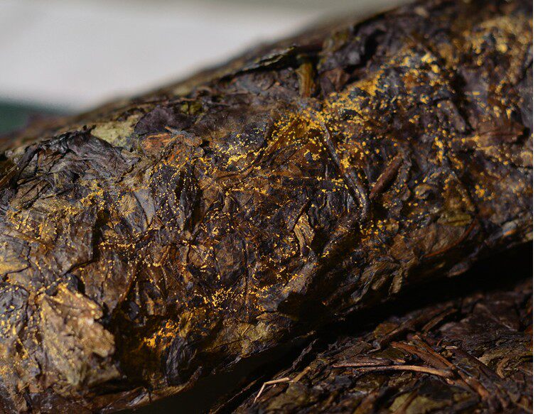 黑茶湖南安化 手筑茯砖原叶茯砖 金花茯砖茶1000g 特价茶1kg包邮