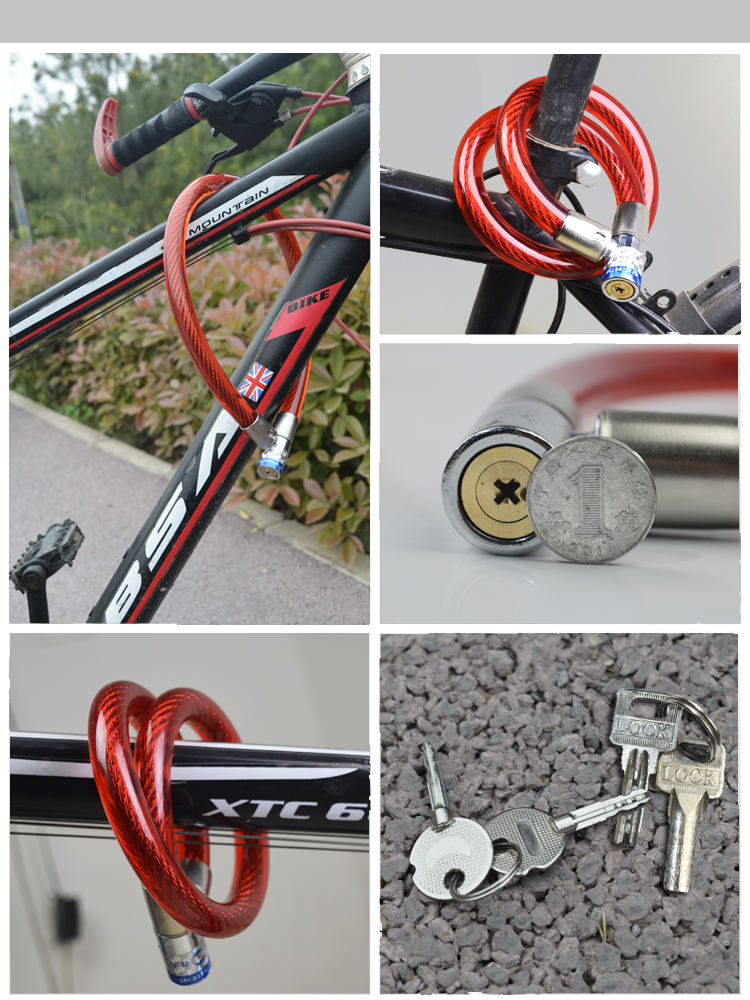 自行车锁种类图片